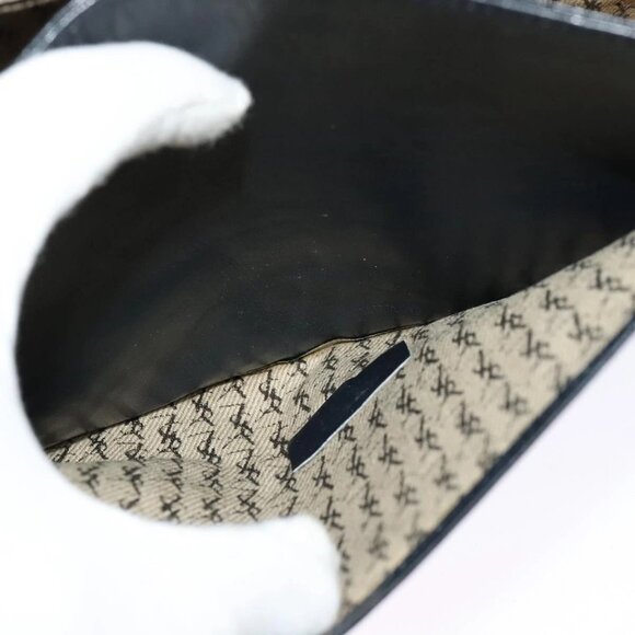 SAINT LAURENT Clutch Bag Leather Black Auth - Picture 14 of 15